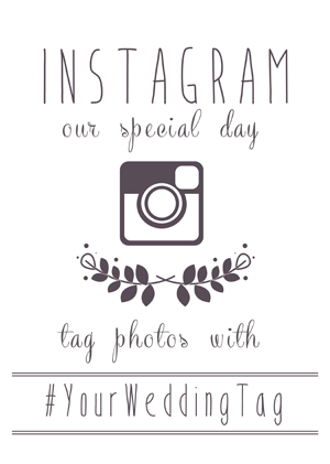 wedding sign templates