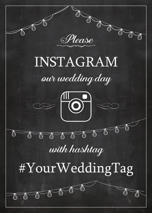 Instagram Our Wedding Day